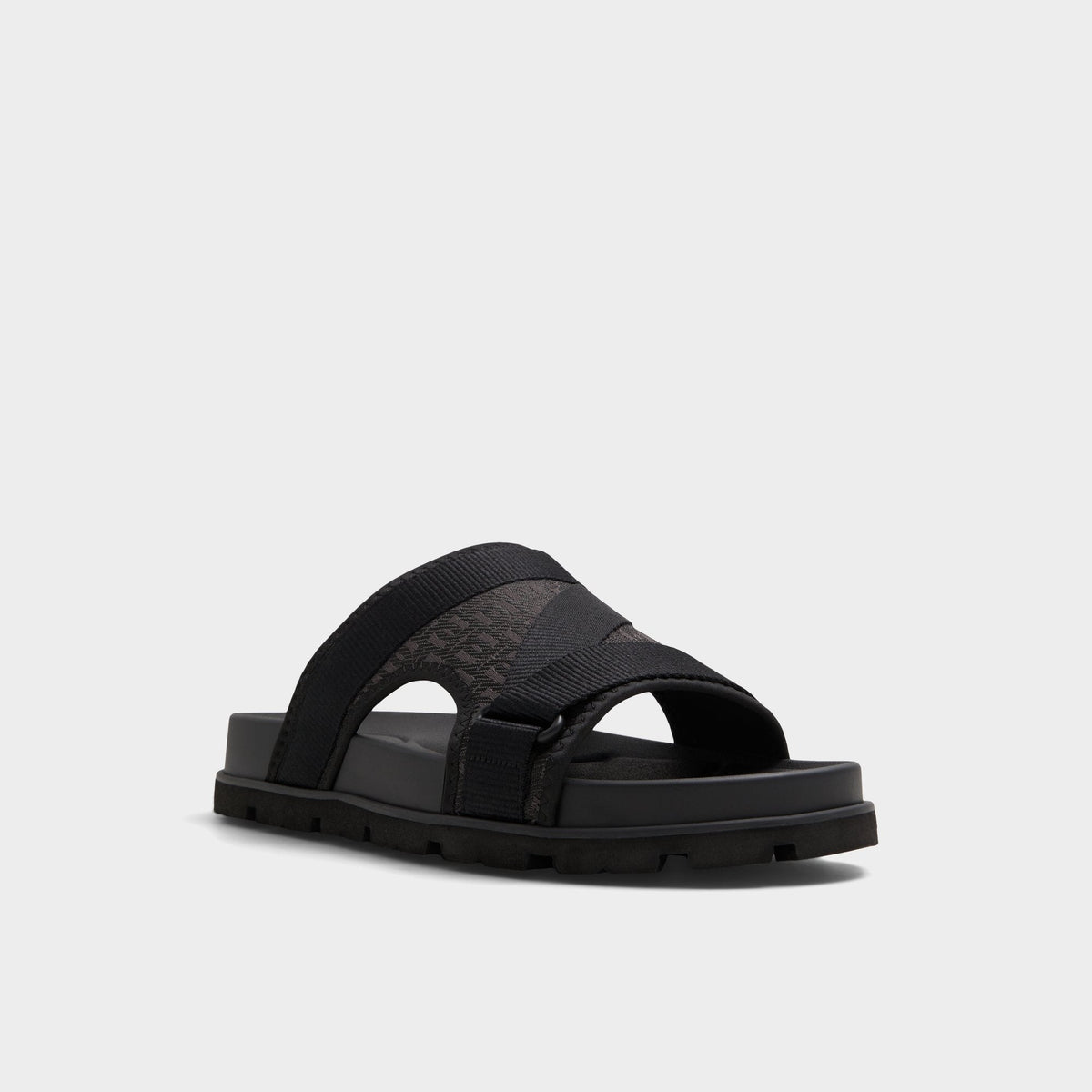 Deniels Open Black Men's Slides - Slide sandal | Aldo