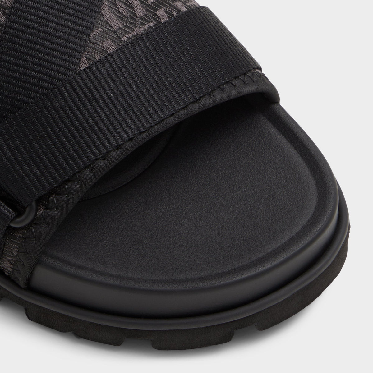 Deniels Open Black Men's Slides - Slide sandal | Aldo