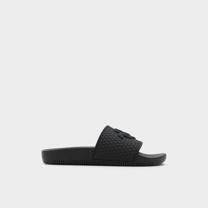 Kedau Black Men's Slides - Slide sandal | Aldo