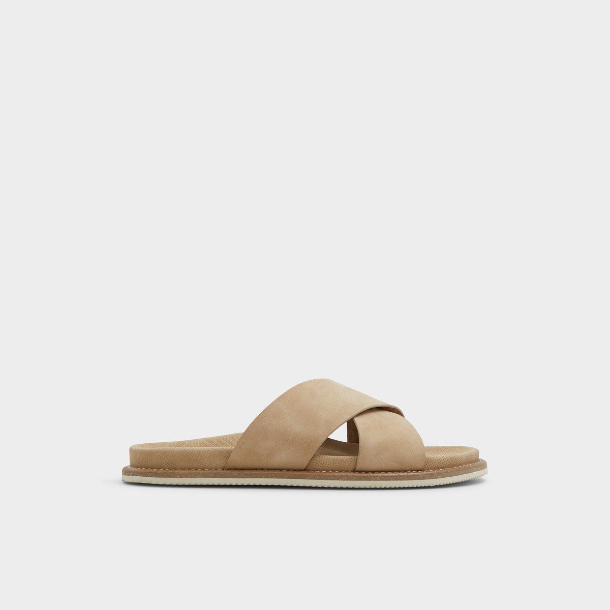 Marrin Beige Men's Slides - Slide sandal | Aldo