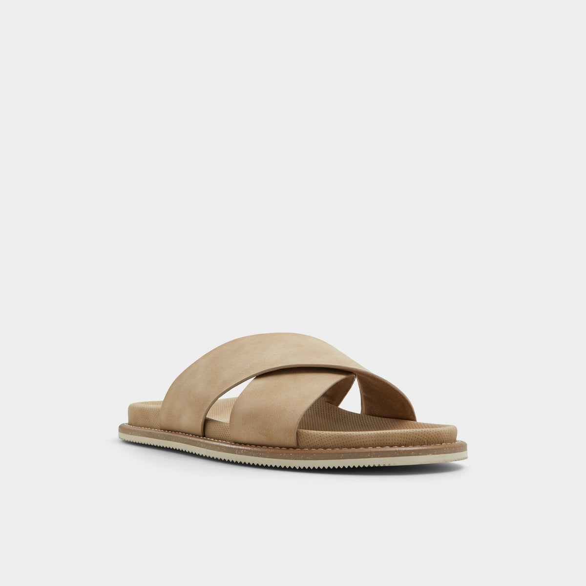 Marrin Beige Men's Slides - Slide sandal | Aldo