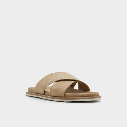 Marrin Beige Men's Slides - Slide sandal | Aldo