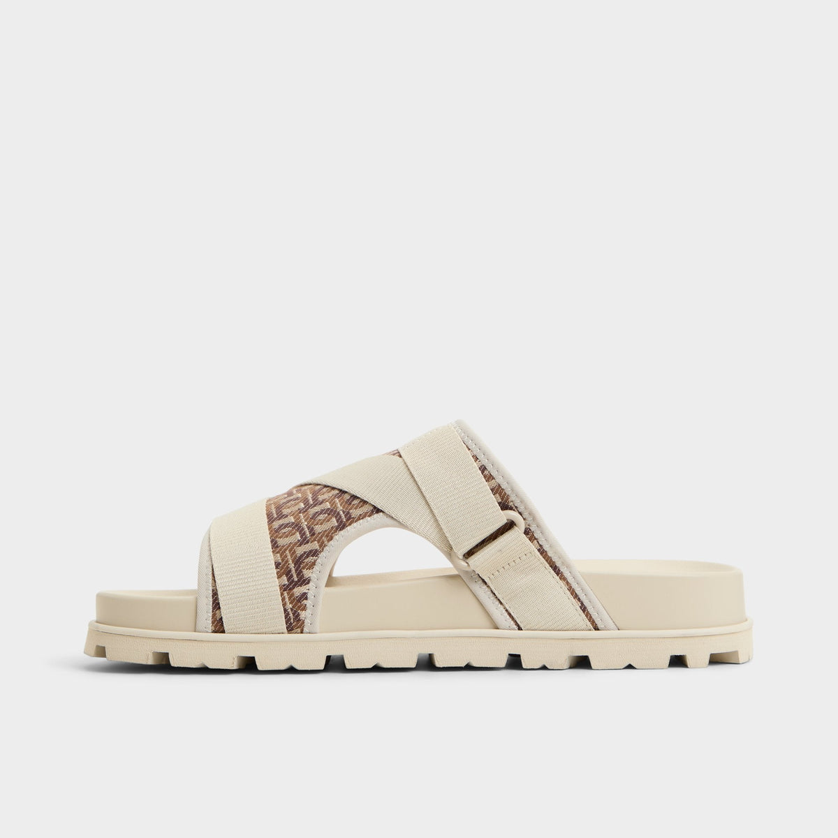 Deniels Medium Beige Men's Slides - Slide sandal | Aldo