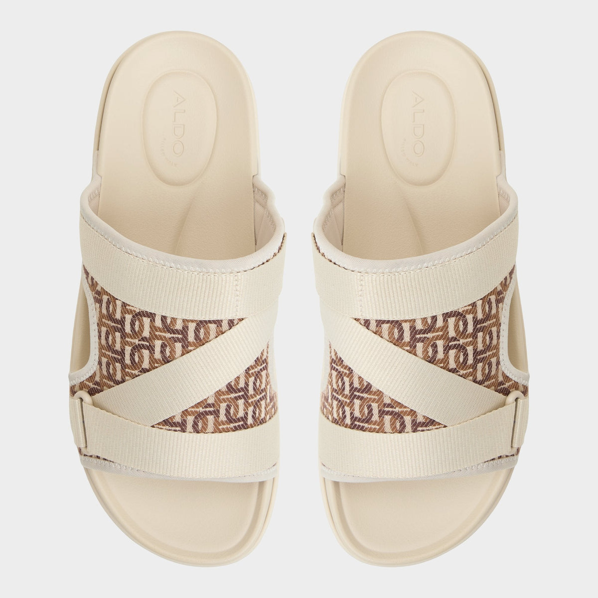 Deniels Medium Beige Men's Slides - Slide sandal | Aldo