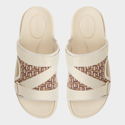 Deniels Medium Beige Men's Slides - Slide sandal | Aldo