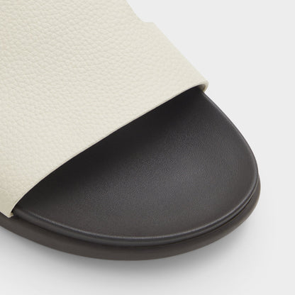 Mondi Light Grey Men's Slides - Slide sandal | Aldo