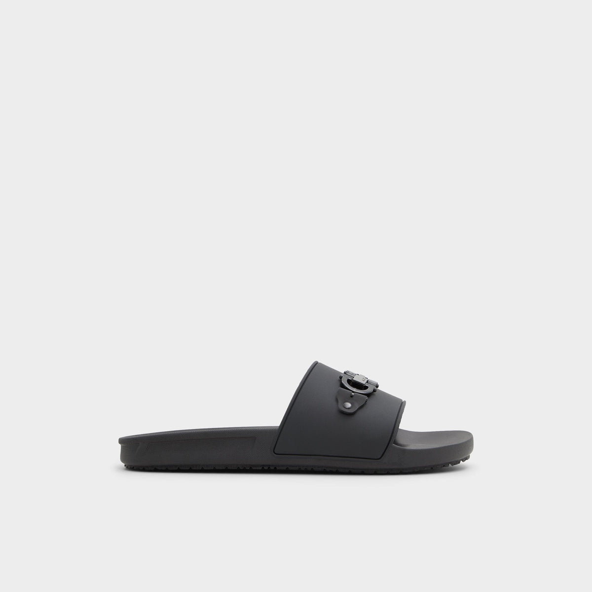 Loungeslide Black Men's Slides - Slide sandal | Aldo
