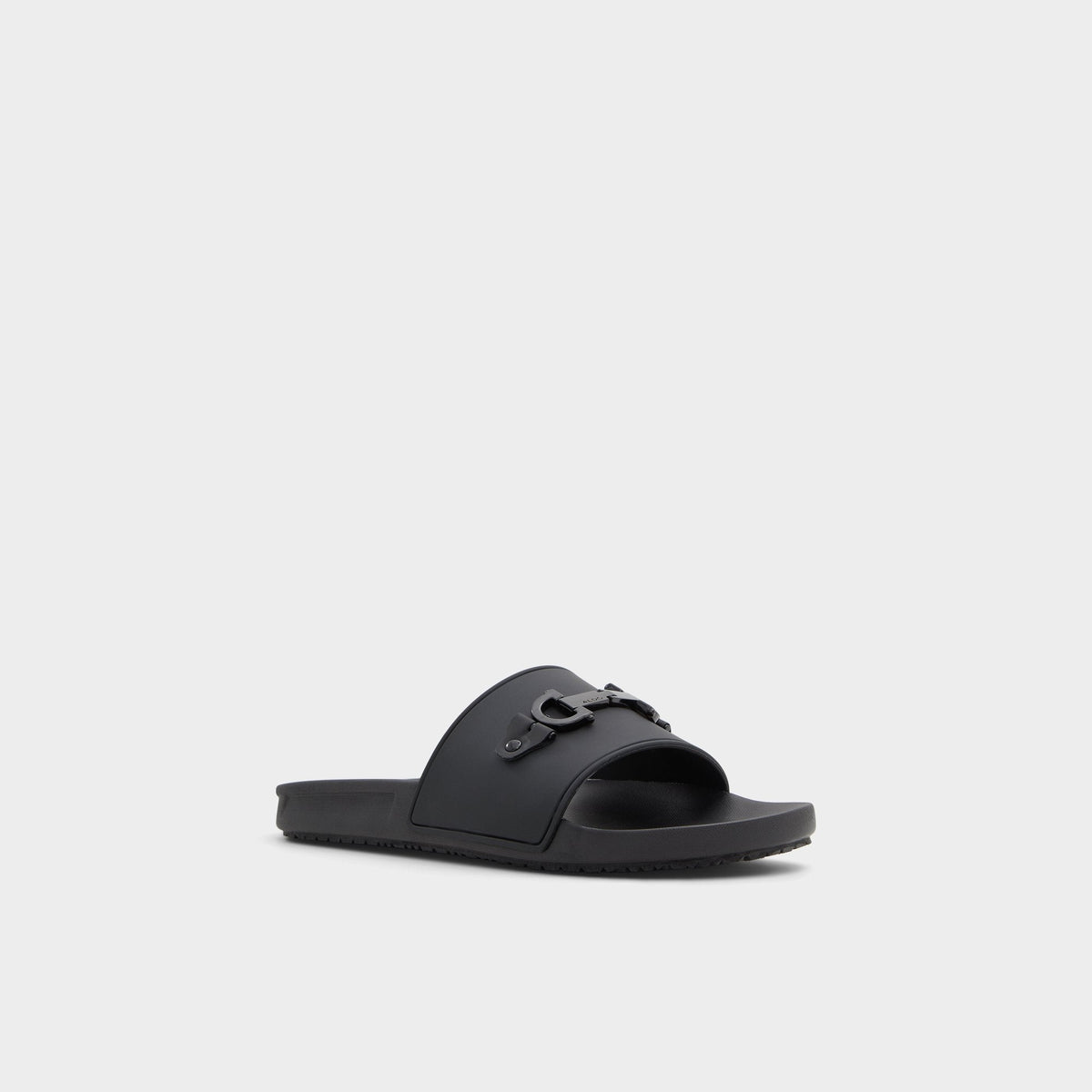 Loungeslide Black Men's Slides - Slide sandal | Aldo