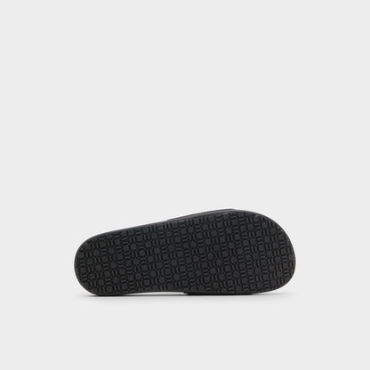 Loungeslide Black Men's Slides - Slide sandal | Aldo