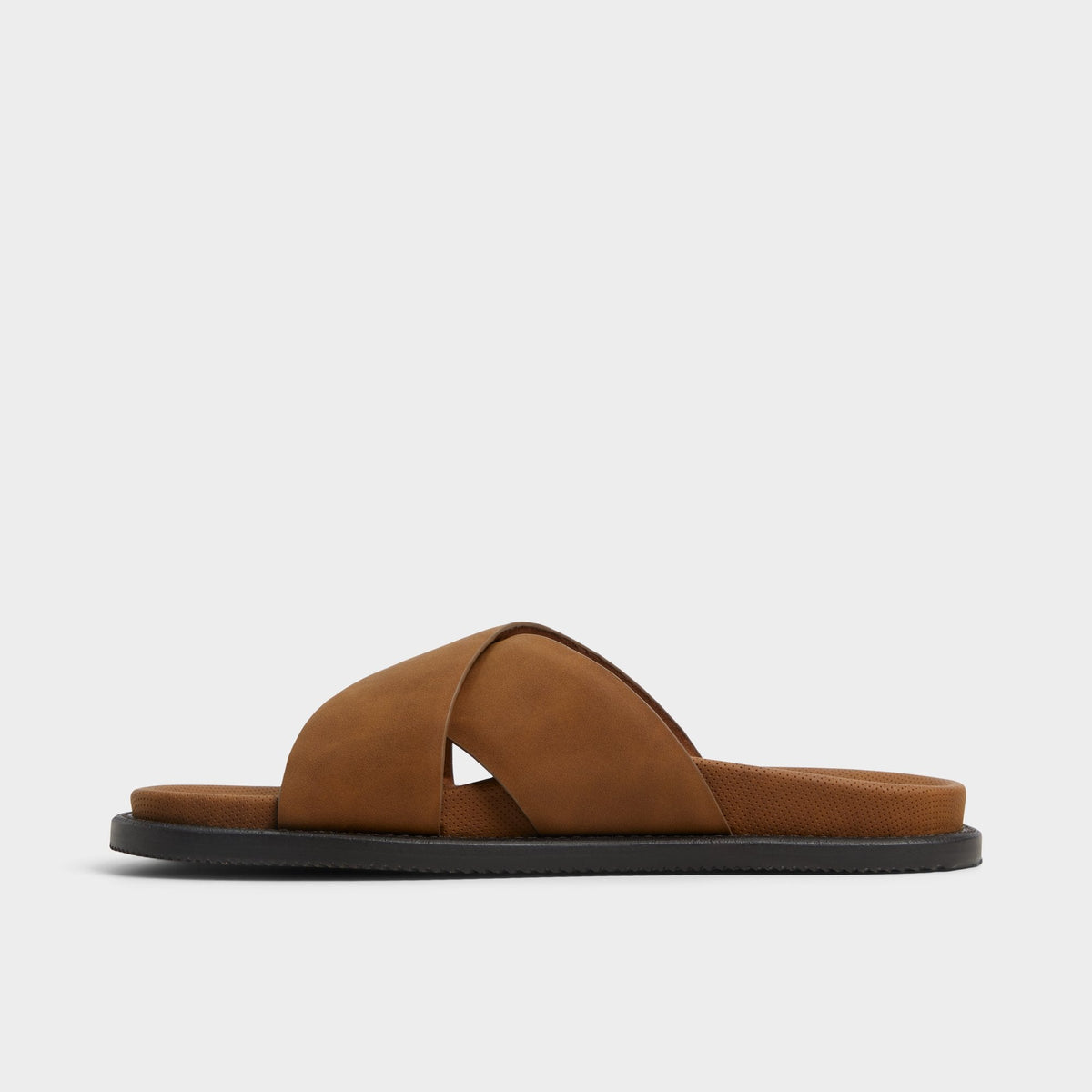 Marrin Cognac Men's Slides - Slide sandal | Aldo
