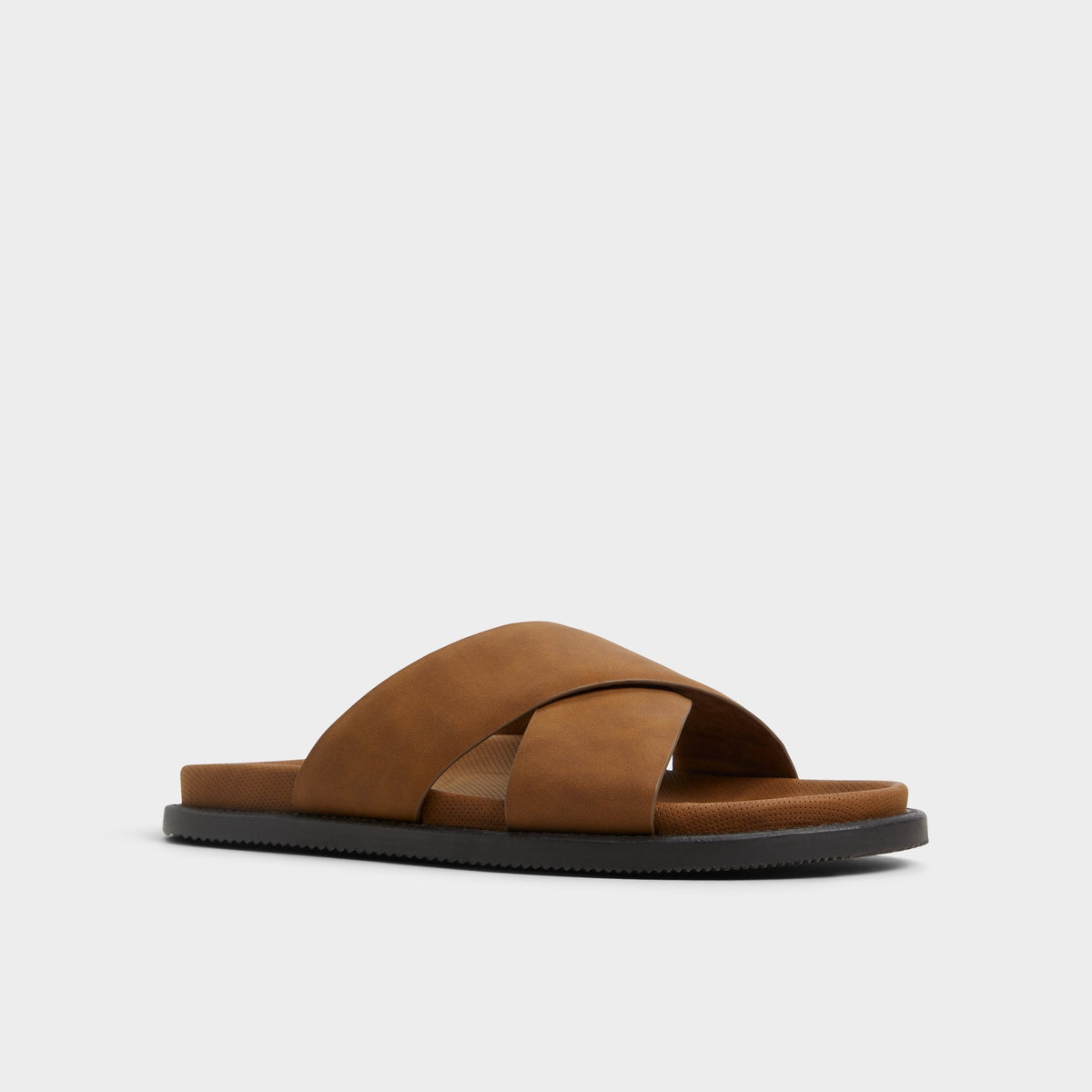 Marrin Cognac Men's Slides - Slide sandal | Aldo