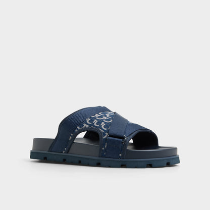 Deniels Other Navy Men's Slides - Slide sandal | Aldo