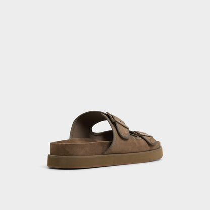 Sunnyside Light Brown Men's Slides - Slide sandal | Aldo