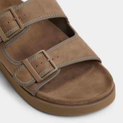 Sunnyside Light Brown Men's Slides - Slide sandal | Aldo