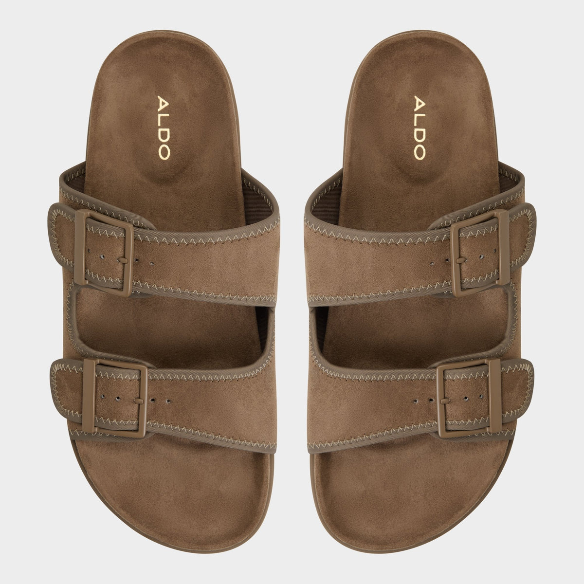 Sunnyside Light Brown Men's Slides - Slide sandal | Aldo