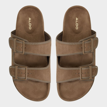 Sunnyside Light Brown Men's Slides - Slide sandal | Aldo