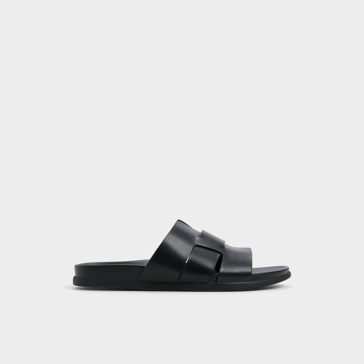 Padien Black Men's Sandals & Slides - Slide sandal | Aldo