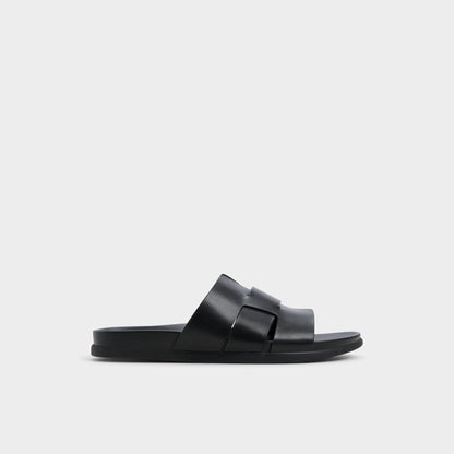 Padien Black Men's Sandals & Slides - Slide sandal | Aldo