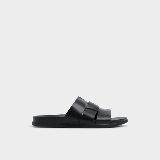 Padien Black Men's Sandals & Slides - Slide sandal | Aldo