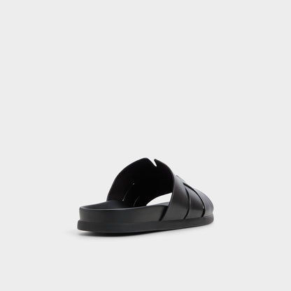 Padien Black Men's Sandals & Slides - Slide sandal | Aldo