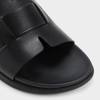 Padien Black Men's Sandals & Slides - Slide sandal | Aldo