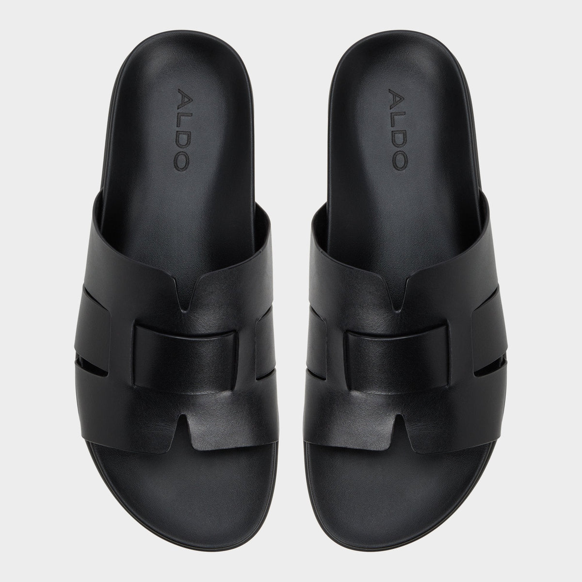 Padien Black Men's Sandals & Slides - Slide sandal | Aldo