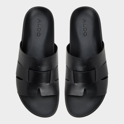 Padien Black Men's Sandals & Slides - Slide sandal | Aldo