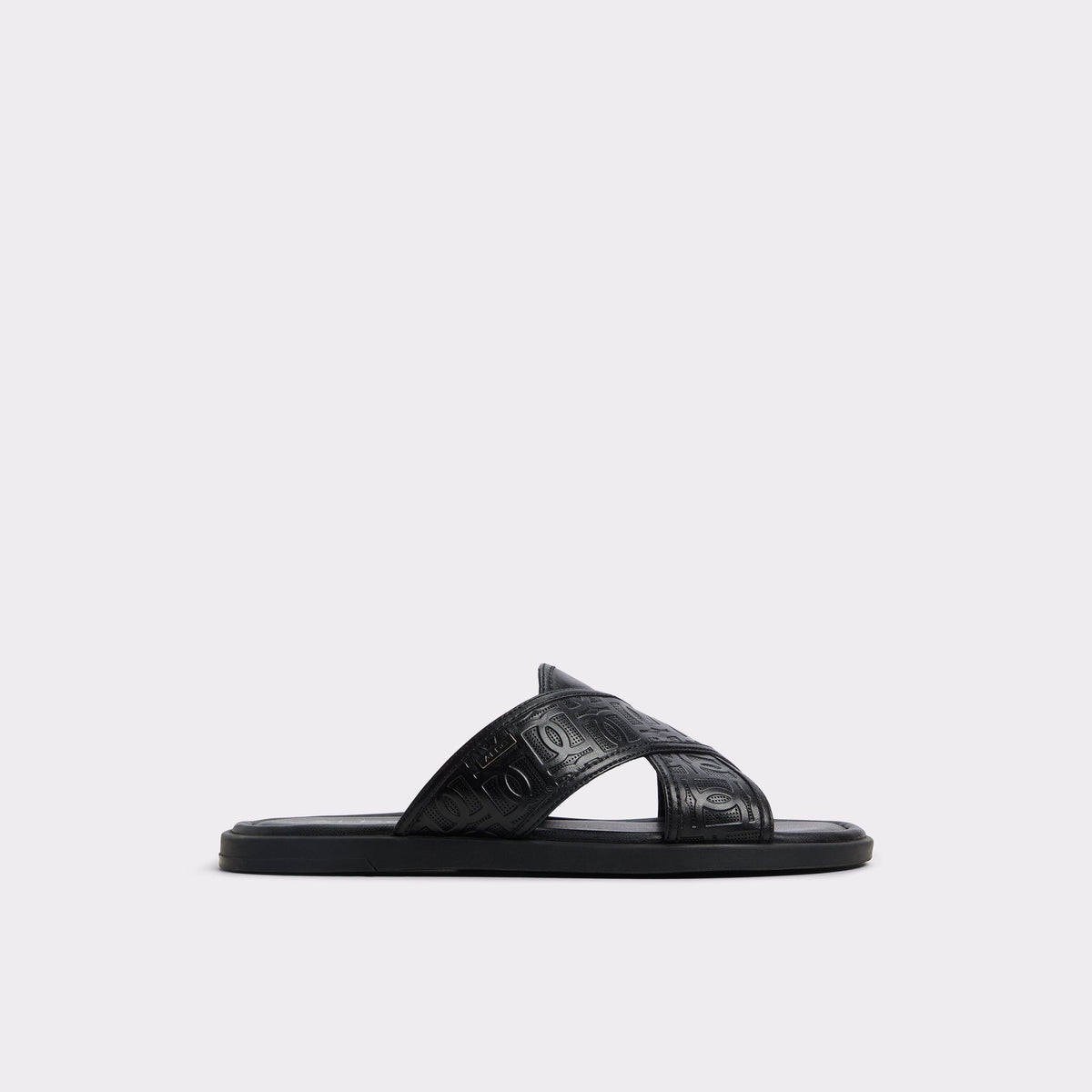 Olino Open Black Men's Slides - Slide sandal | Aldo