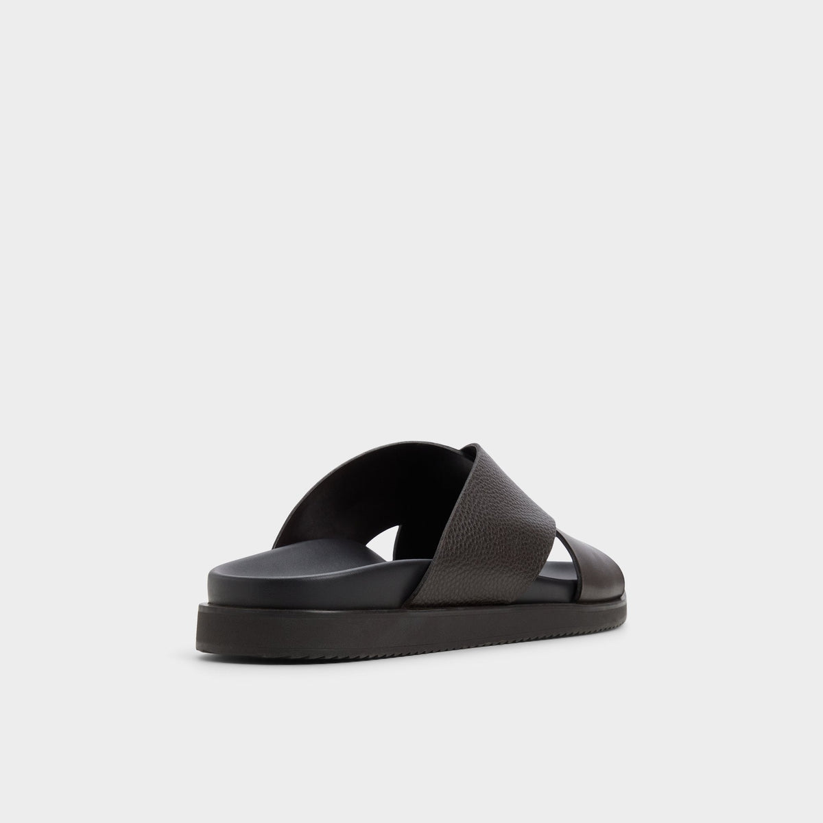 Darley Dark Brown Men's Sandals & Slides - Strappy flat sandal | Aldo