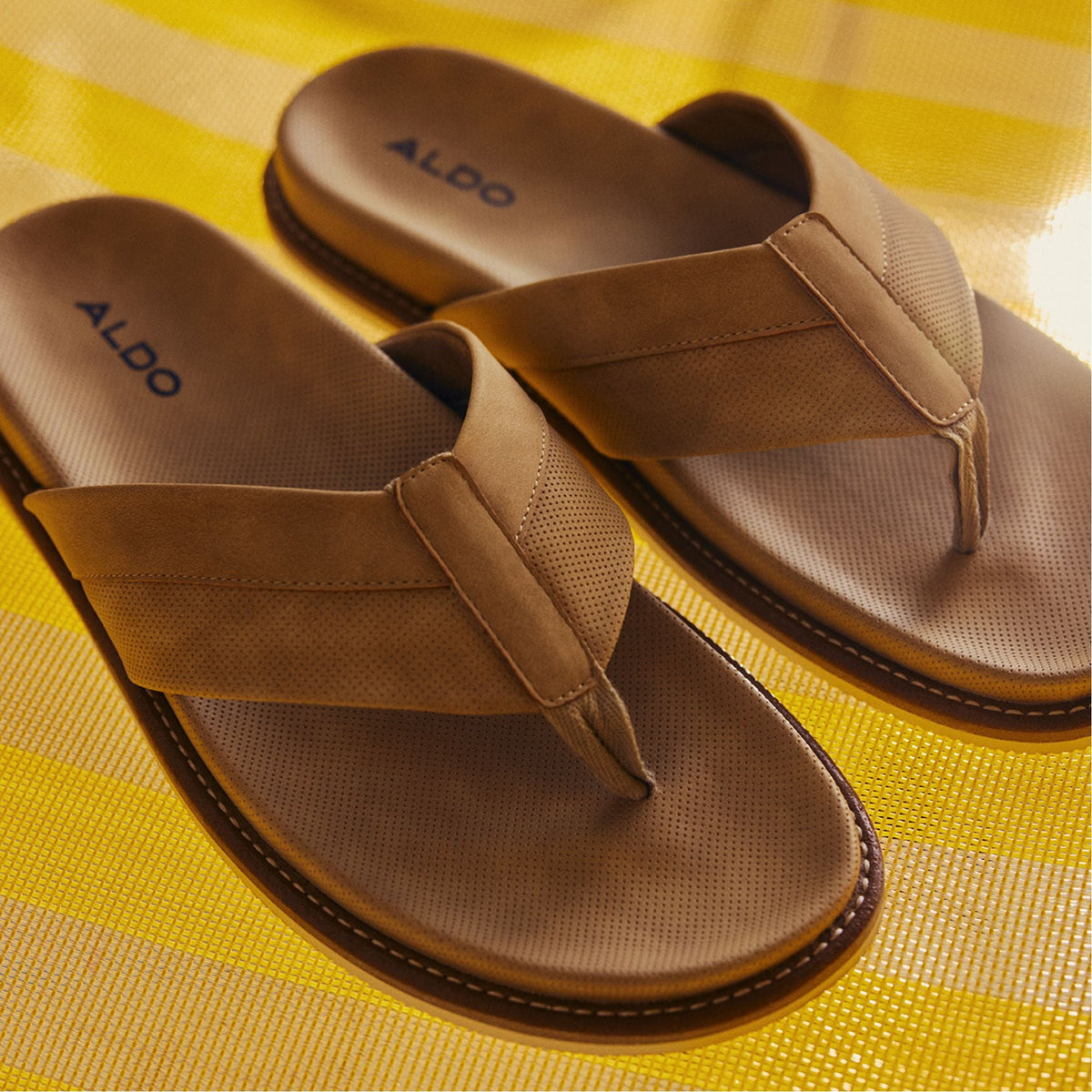 Beachbreeze Open Beige Men's Travel essentials - Slide sandal | Aldo