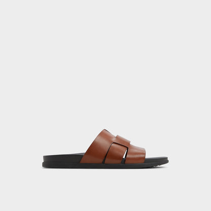 Padien Cognac Men's Sandals & Slides - Slide sandal | Aldo