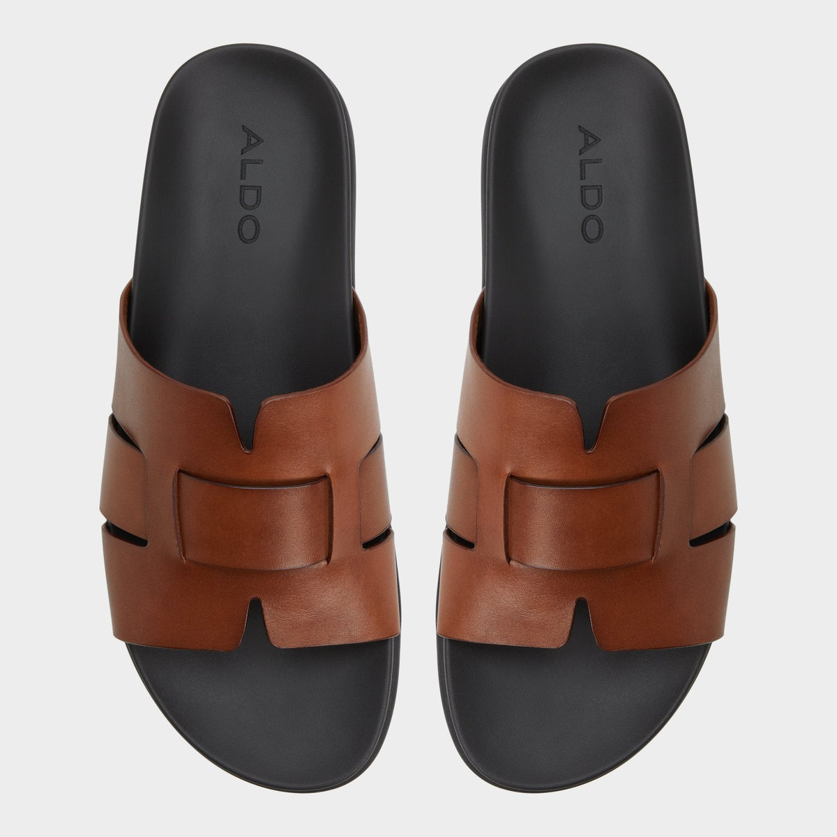 Padien Cognac Men's Sandals & Slides - Slide sandal | Aldo