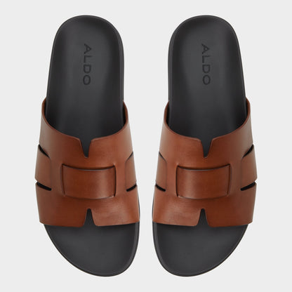 Padien Cognac Men's Sandals & Slides - Slide sandal | Aldo