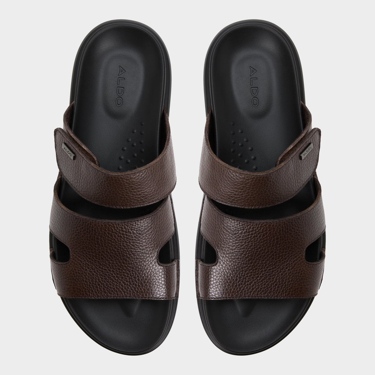 Windham Dark Brown Men's Sandals & Slides - Slide sandal | Aldo