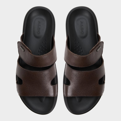 Windham Dark Brown Men's Sandals & Slides - Slide sandal | Aldo