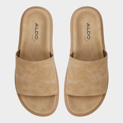 Galesa Light Beige Men's Slides - Slide sandal | Aldo