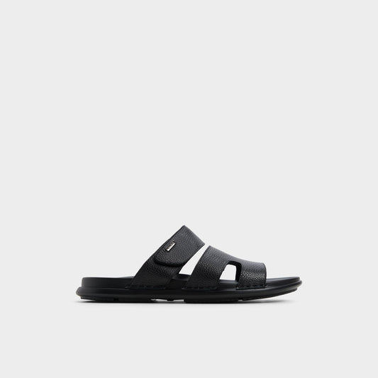 Windham Black Men's Sandals & Slides - Slide sandal | Aldo