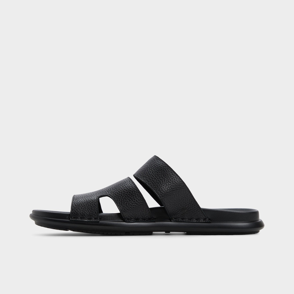 Windham Black Men's Sandals & Slides - Slide sandal | Aldo