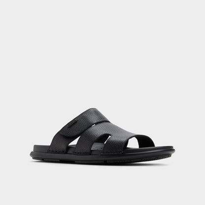 Windham Black Men's Sandals & Slides - Slide sandal | Aldo