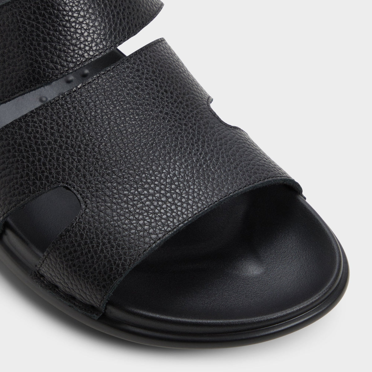 Windham Black Men's Sandals & Slides - Slide sandal | Aldo