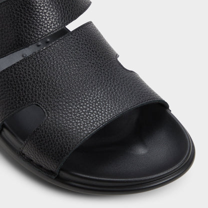 Windham Black Men's Sandals & Slides - Slide sandal | Aldo