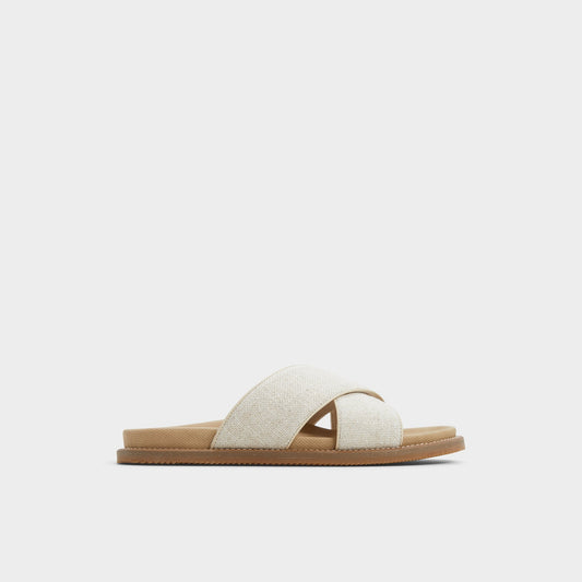 Marrin Open Beige Men's Slides - Slide sandal | Aldo
