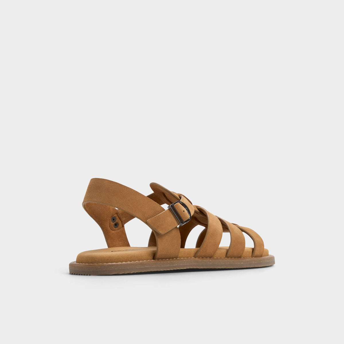 Warley Camel Men's Sandals & Slides - Strappy flat sandal | Aldo