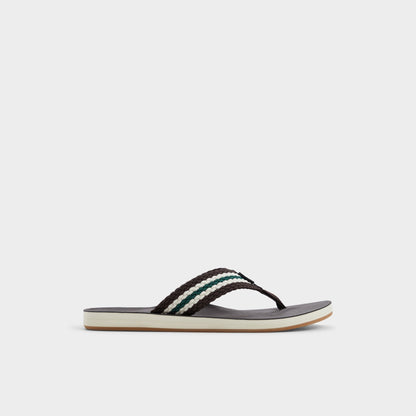 Adede Dark Brown Men's Flip flops - Flip flop | Aldo