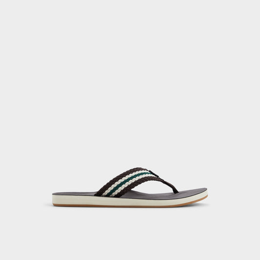 Adede Dark Brown Men's Flip flops - Flip flop | Aldo