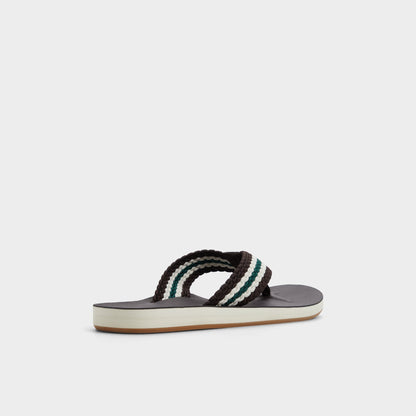 Adede Dark Brown Men's Flip flops - Flip flop | Aldo