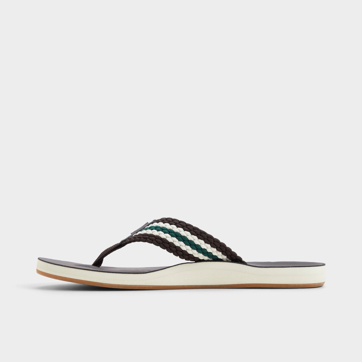 Adede Dark Brown Men's Flip flops - Flip flop | Aldo