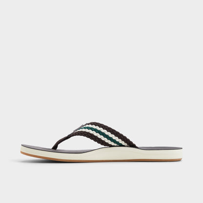 Adede Dark Brown Men's Flip flops - Flip flop | Aldo