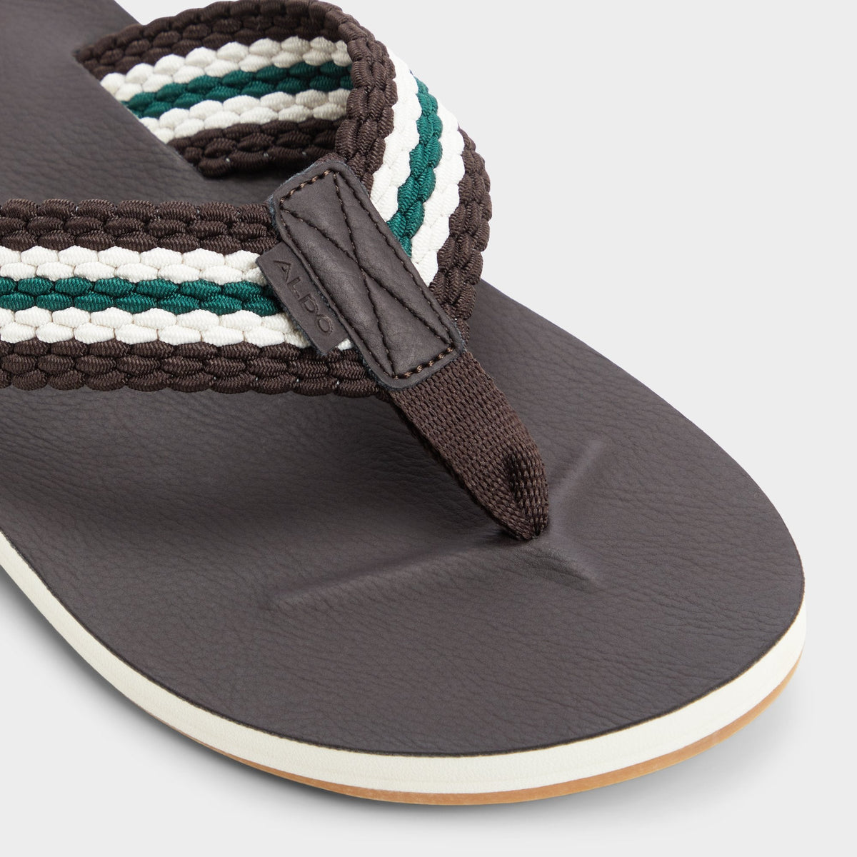Adede Dark Brown Men's Flip flops - Flip flop | Aldo