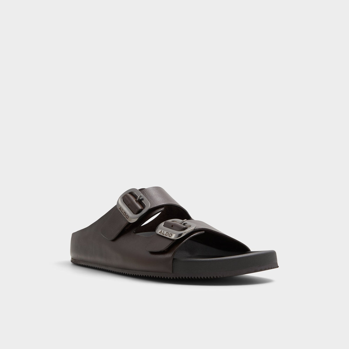 Kennebunk Dark Brown Men's Slides - Slide sandal | Aldo